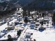 Luftaufnahme Gartenau
Der südliche Teil von Gartenau. Links entlang der Siedlung die Alpenstraße, wo nach wenigen hundert Meter die Grenze zwischen Österreich und Deutschland verläuft.